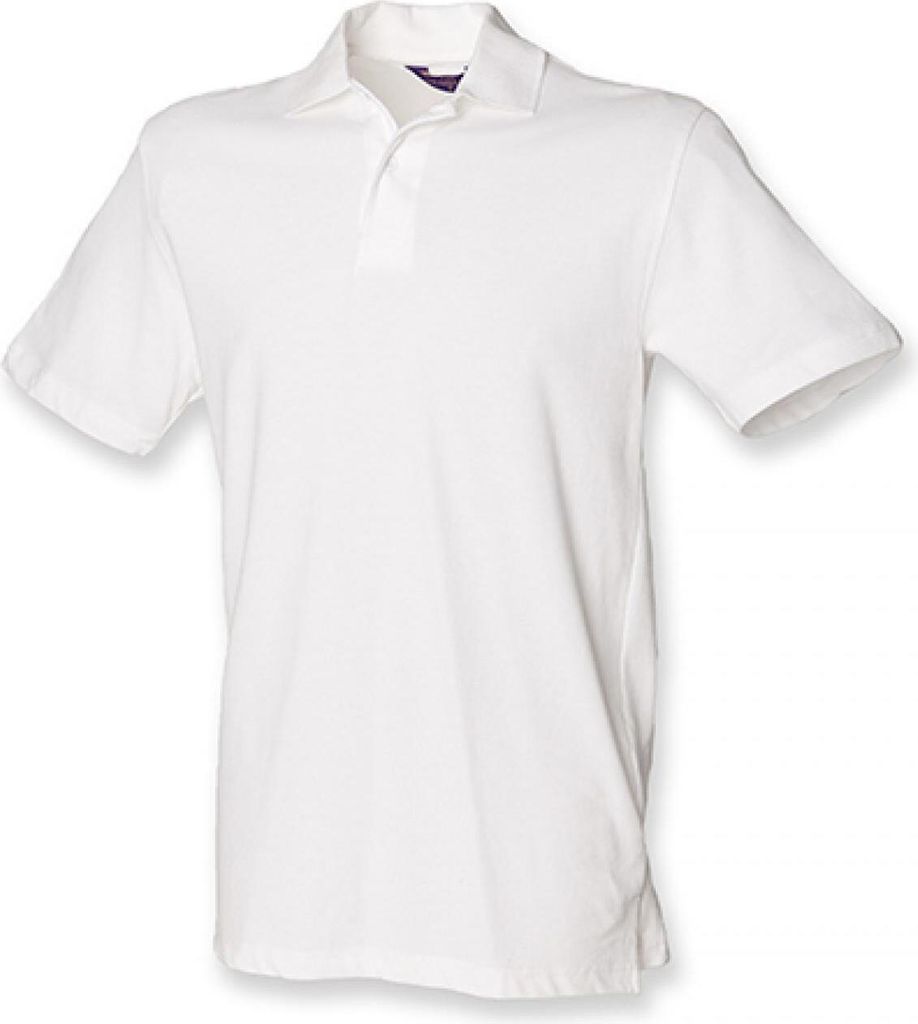 Henbury H305 | MenŽs Stretch Poloshirt Herren - WRAP - Farbe: White - Größe: L