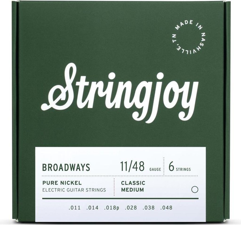 Stringjoy BR1148 E-Gitarrensaiten BROADWAYS 11-48