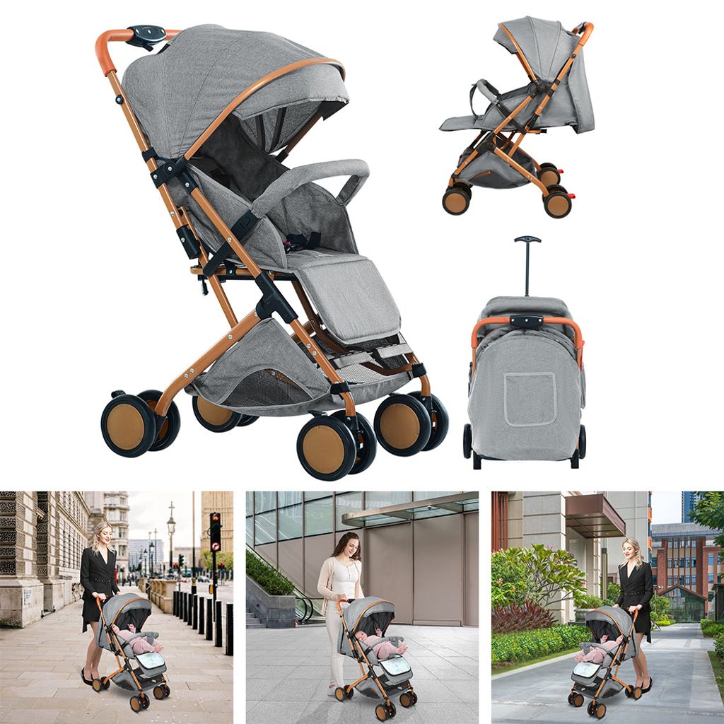 2 in1 Buggy Kinderwagen Kinderbuggy Klein Zusammenklappbar, Produktbild 2