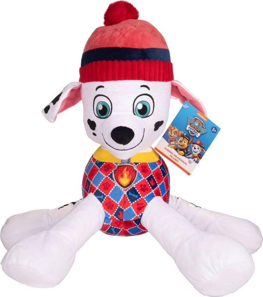Psi Patrol Maskottchen Winter Marshall liegend ca. 50 cm Produktbild 