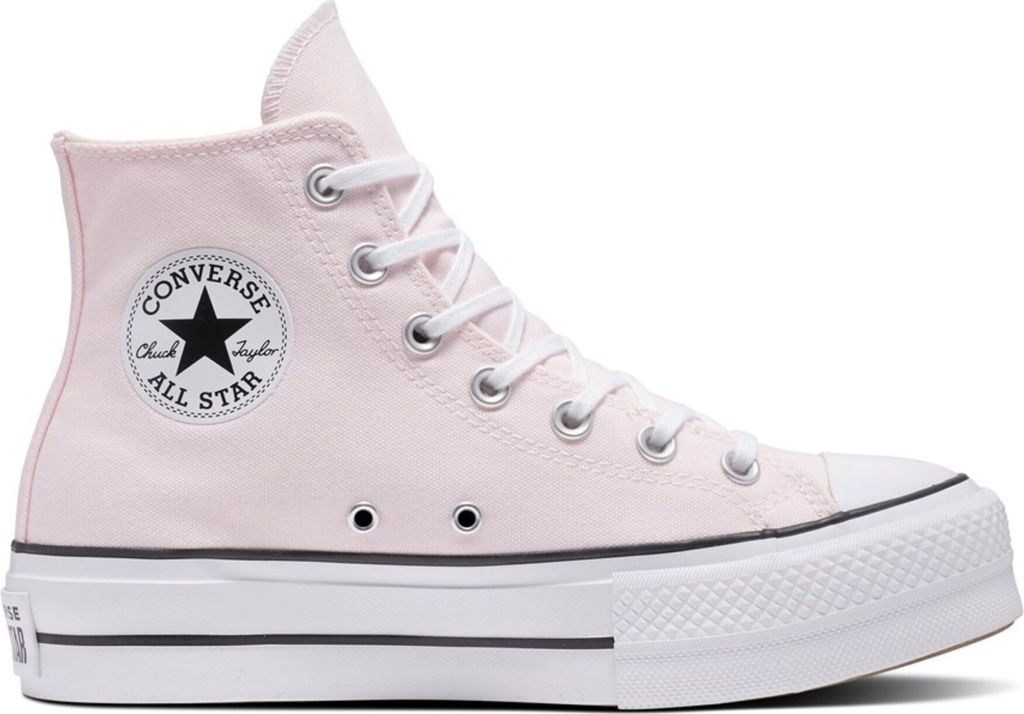 Converse Chuck Taylor All Star Lift Hi Frauen Schnürung Le wand Plattform Turnschuhe Rosa – 4.5 UK - 37 EU - 6.5 US / Rose