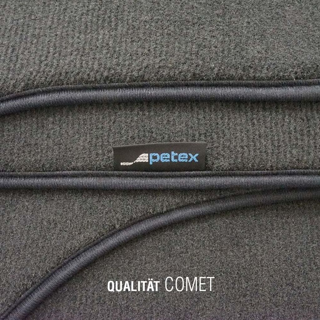 Petex Comet Fußmatten Set passend für PEUGEOT PARTNER Tepee Vorne+Hinten