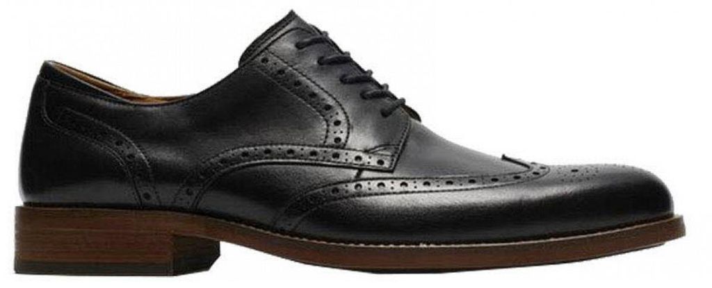 Clarks CraftRemi Tip 26186390 7, Schnürschuhe in Schwarz Produktbild 