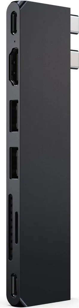 Hub USB4 Haute Puissance Satechi Pro Slim - Support Écran 6K et Vidéo HDR