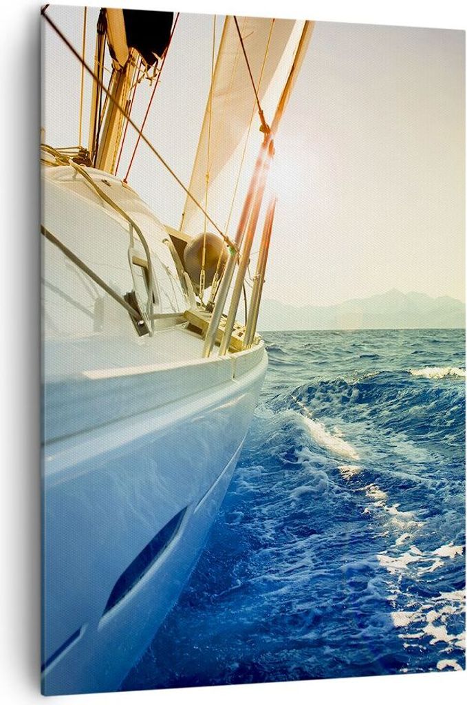 Bild auf Leinwand - Leinwandbild - Einteilig - Yacht Produktbild 