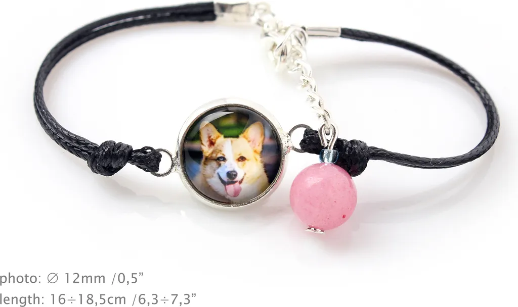 Gioielli Corgi Cardigan Art-Dog: Set Regalo Collana Orecchini Bracciale - 2