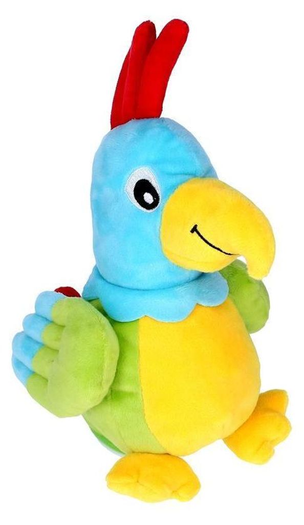 Sprechender Papagei Wiktor 25 cm