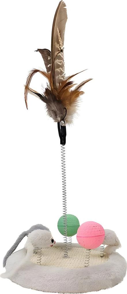 Nobby Katzenspielplatz mit Spielzeug Ø 19 cm x 38 cm