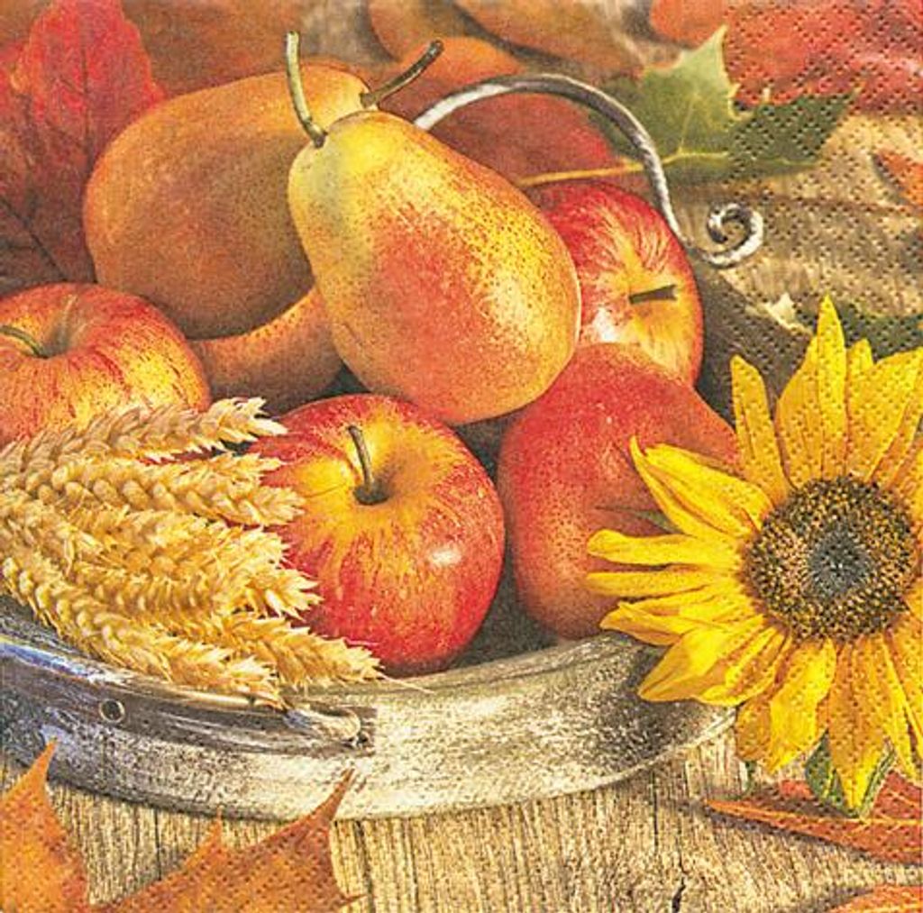 20 Servietten Thanksgiving - Erntedankfest 33x33cm Produktbild 