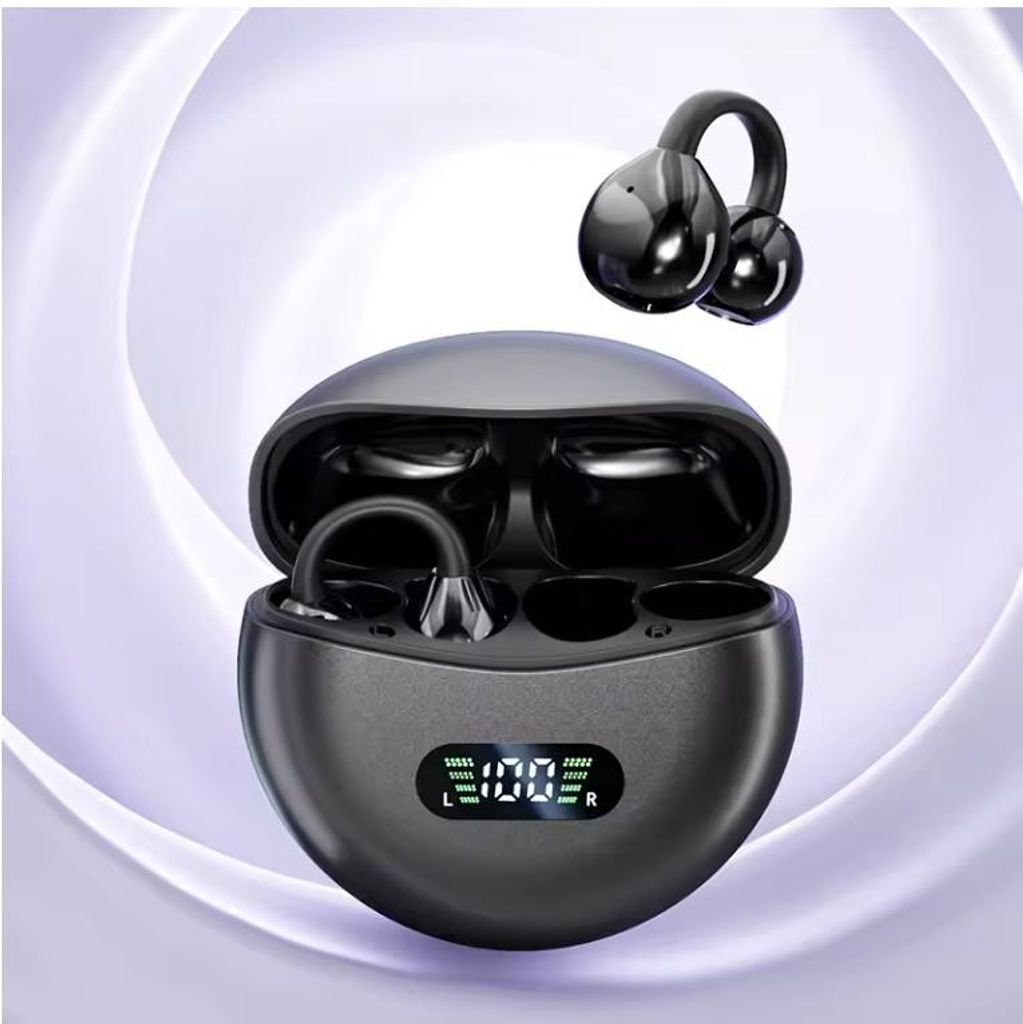 Drahtlose HiFi-Bluetooth 5.4-Ohrhörer mit Clip-On-Ohrbügel Produktbild 