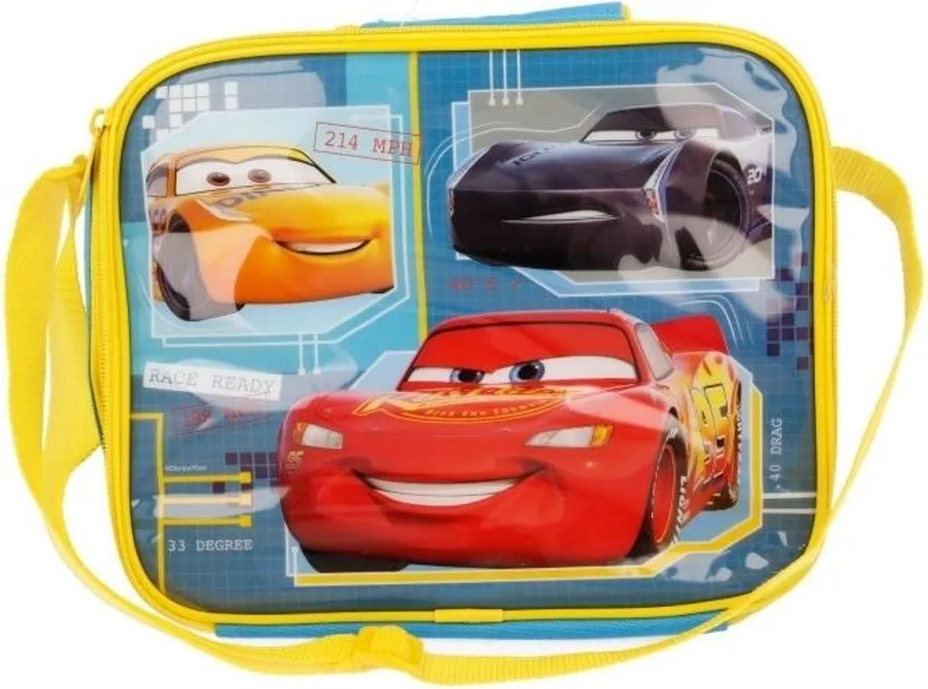 Borsa Termica Cars Giallo: Accendi i Motori della Merenda