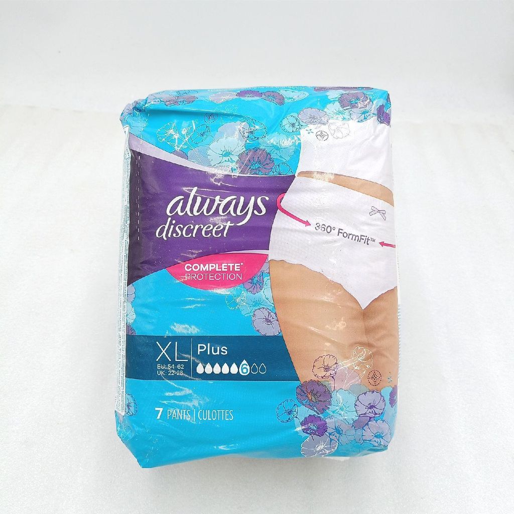 Always Discreet Hygienische Slips Gegen Inkontinenz oder Produktbild 