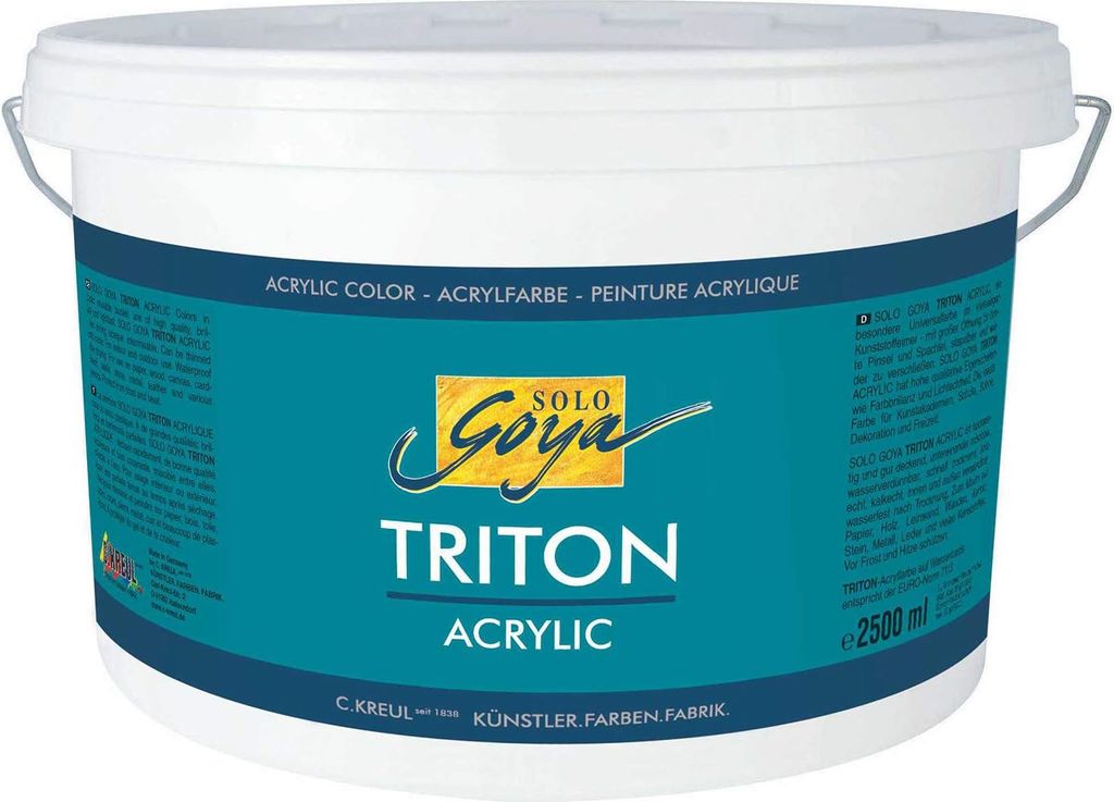 Kreul Solo Goya Triton Acrylfarbe Mixing White 2500 ml 1 stk