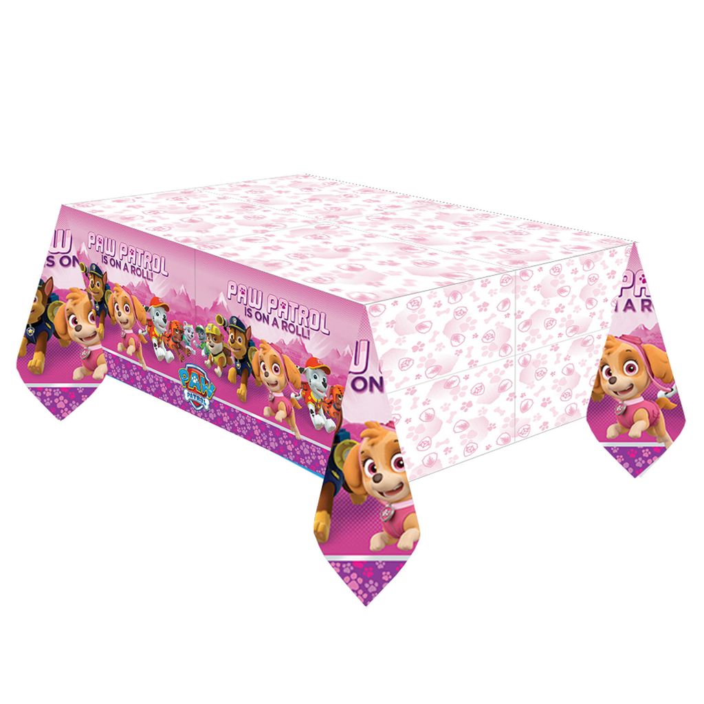 Amscan Paw Patrol Pink - Tischdecke 137 x 243 cm
