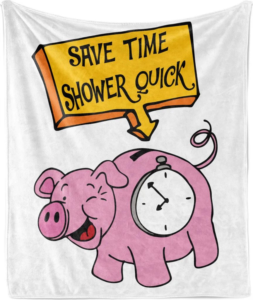 Plaid Divertente ABAKUHAUS 175x230 cm - Regalo Laurea o Casa Nuova