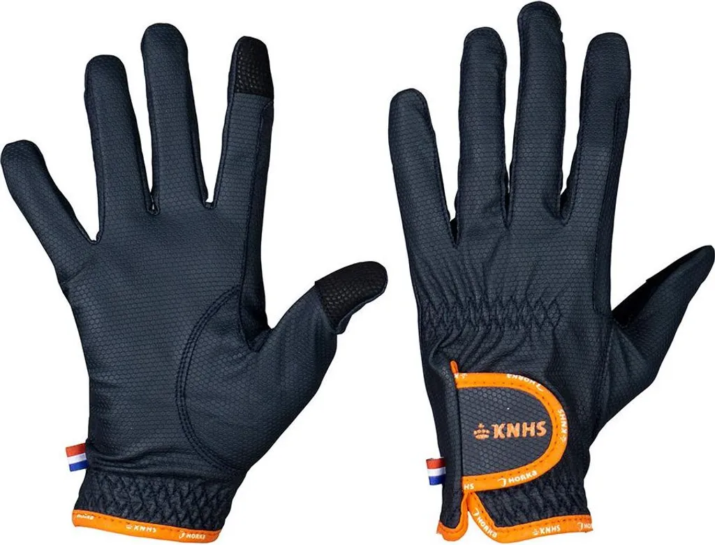Gants Horka KNHS Noirs Taille M avec Grip Antidérapant et Confortable
