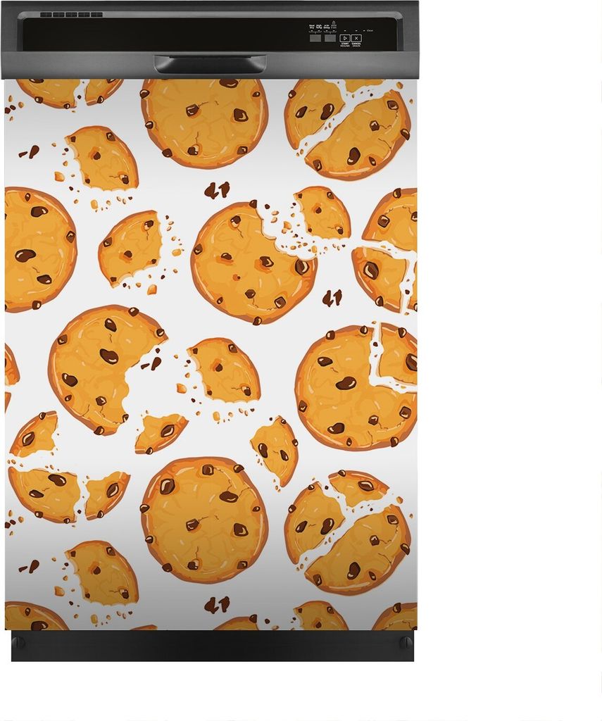 Magnete Dekorative 60x80 cm Küche Magnetmatte Spülmaschine - Schoko Kekse