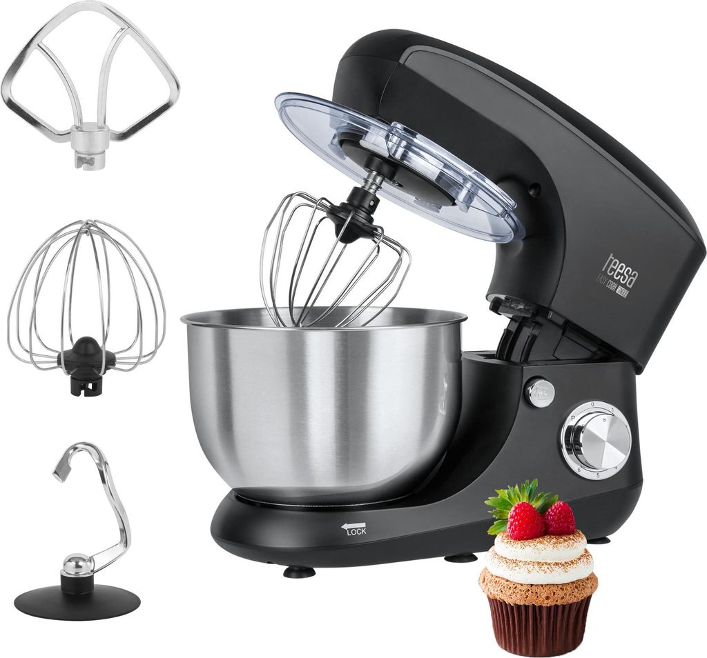 Kitchen robot Teesa EASY COOK Single Black