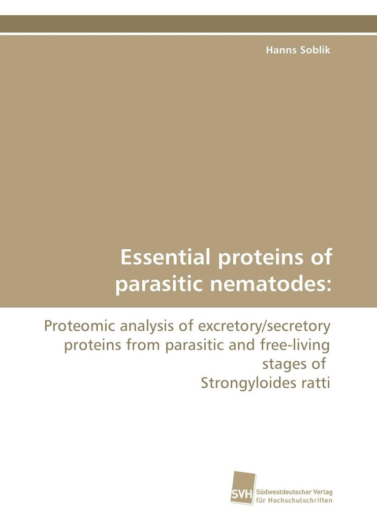 Essential proteins of parasitic nematodes: