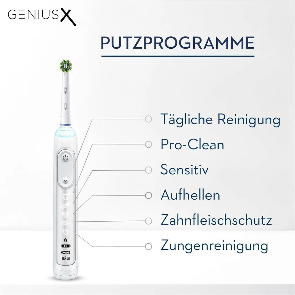 Oral-B Genius X White 396901 Brosse à Dents Électrique avec Intelligence - 22