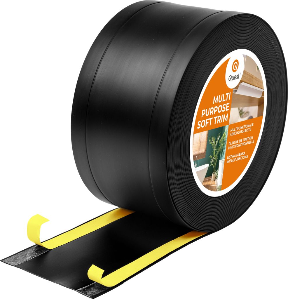 QUEST Listwa wykończeniowa W1 z PCV 6w1 1x120mm, 25m Zdjęcie produktu 