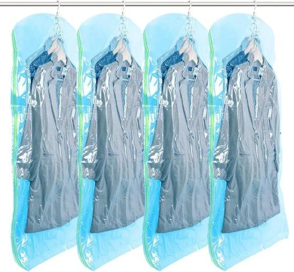 Sac de compression pour couettes contre l'humidité et le manque de place