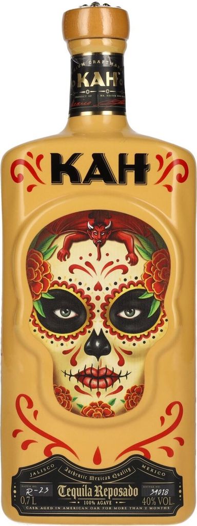Kah Tequila Reposado - roter Verschluss main image 1