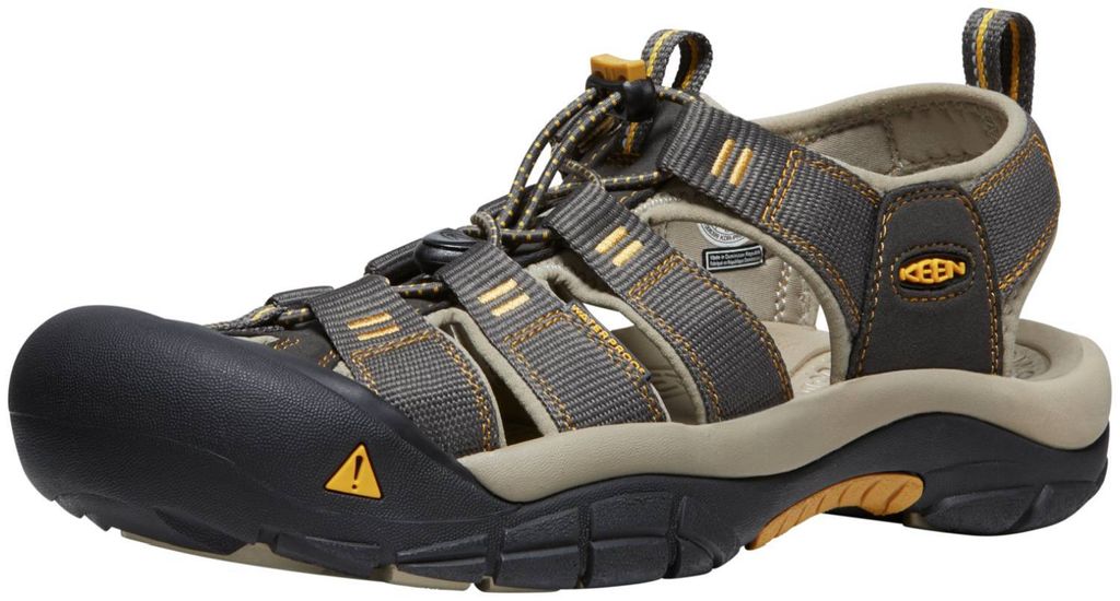 Keen Newport H2 Herren Sandalen Grau, Farbe:raven/aluminum, Produktbild 