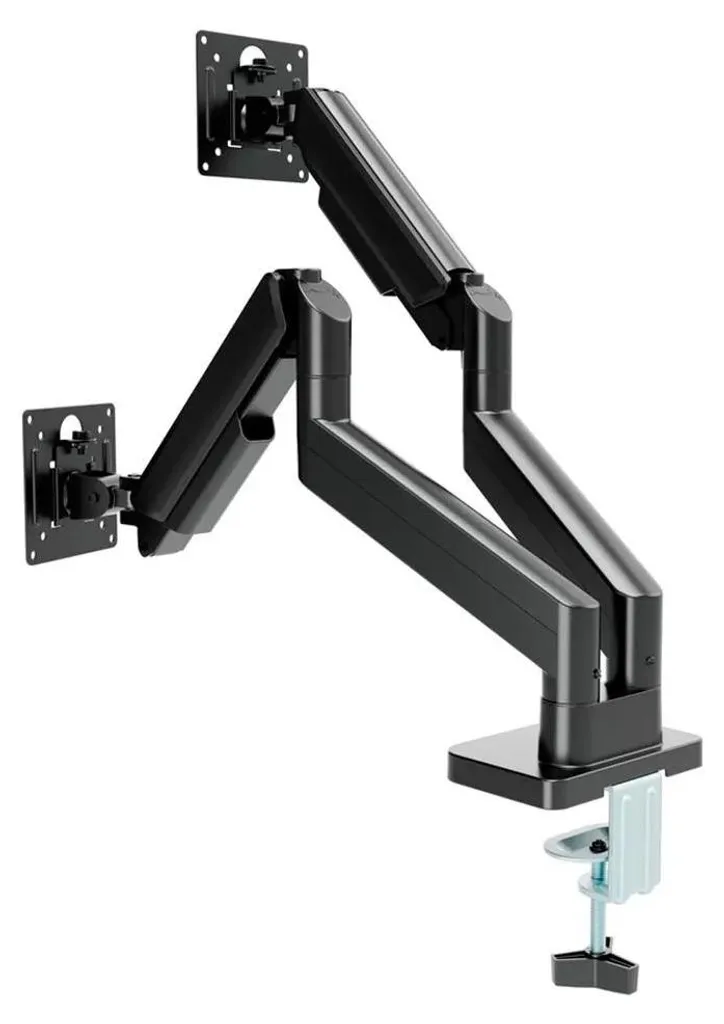 Support double écran de bureau réglable Gembird MA-DA2-06 pour 17-32 p