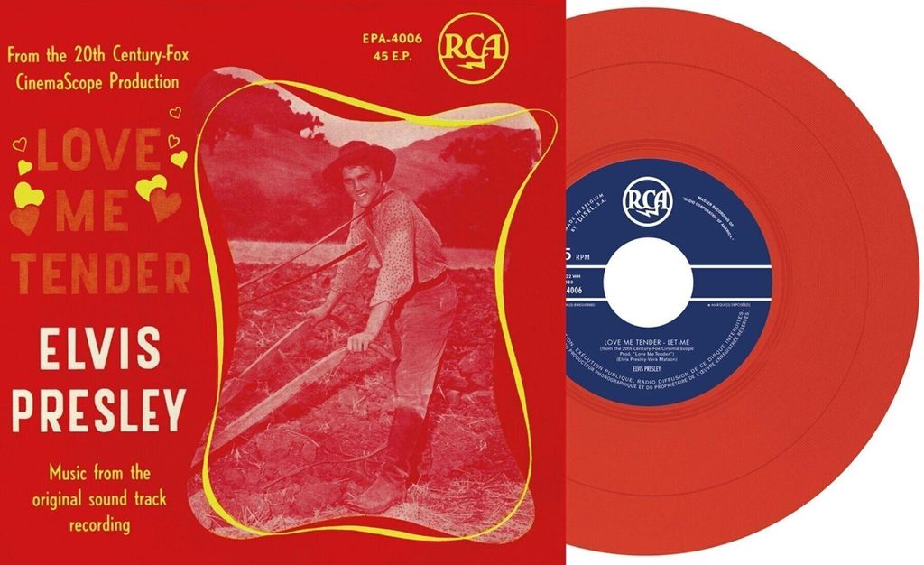 Elvis Presley: Love Me Tender (Limited Edition) (Red Vinyl)