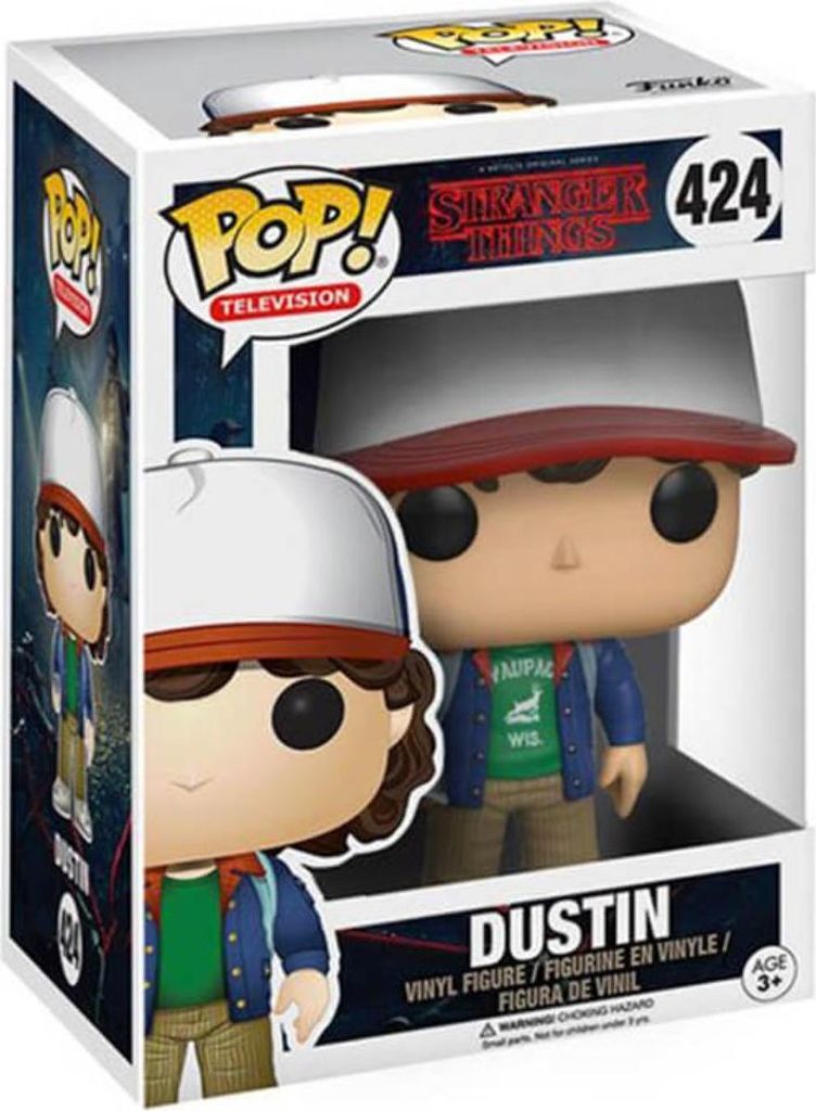 Stranger Things - Dustin 424 - Funko Pop! - Vinyl Figur