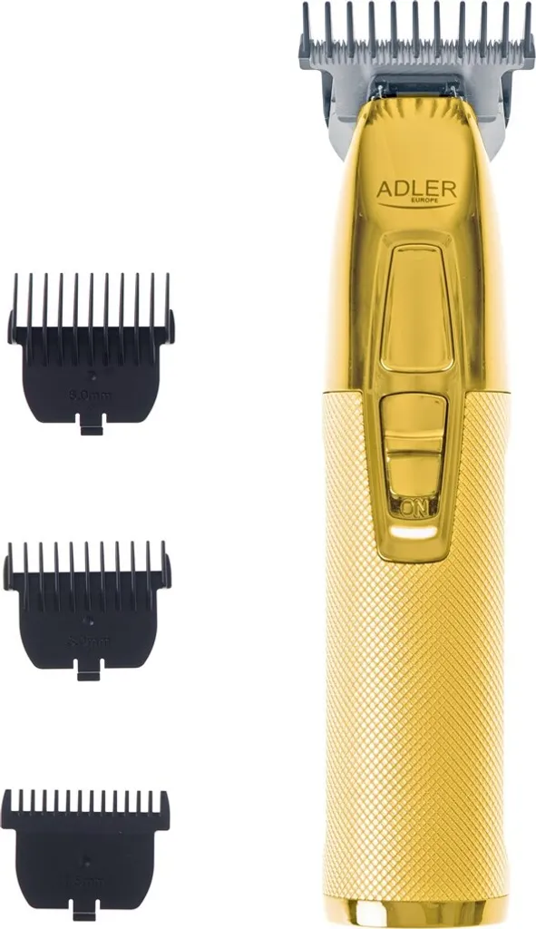 Tondeuse USB Adler AD 2836g Gold avec Lames Précision en Acier Inox