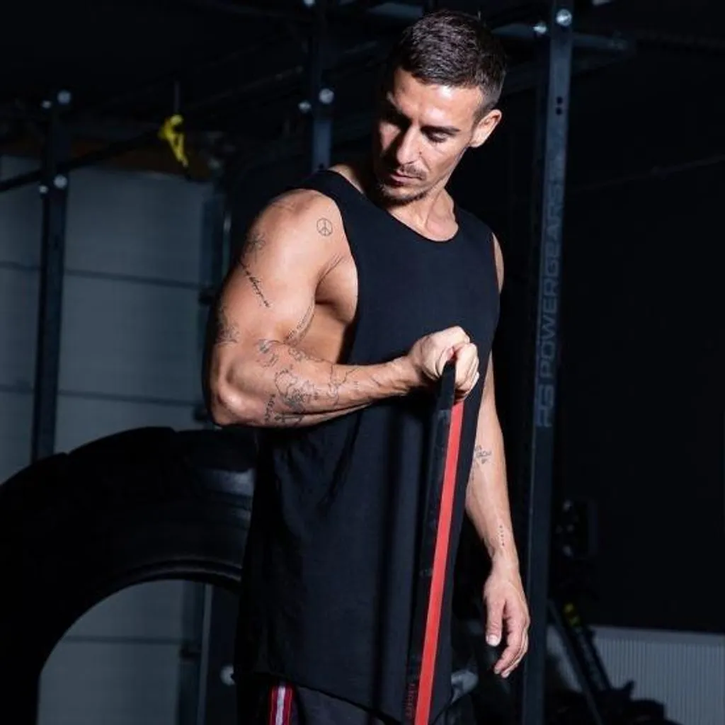 Bandes de résistance musculation pour tractions et exercices pectoraux