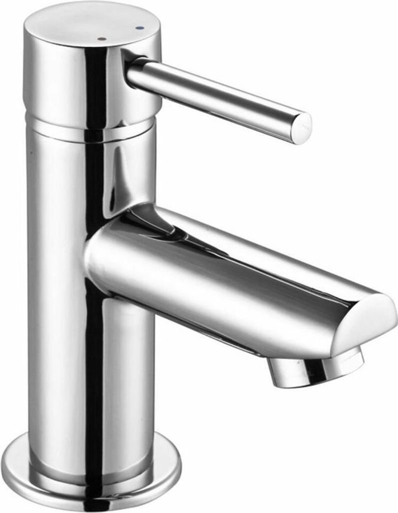 SMALL Waschtischarmatur ohne Ablaufgarnitur, 130mm, Chrom