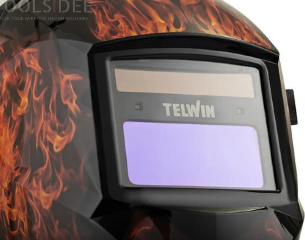 Casque de Soudage Telwin 804235 Idéal pour Atelier de Ferronnerie et TIG - 8