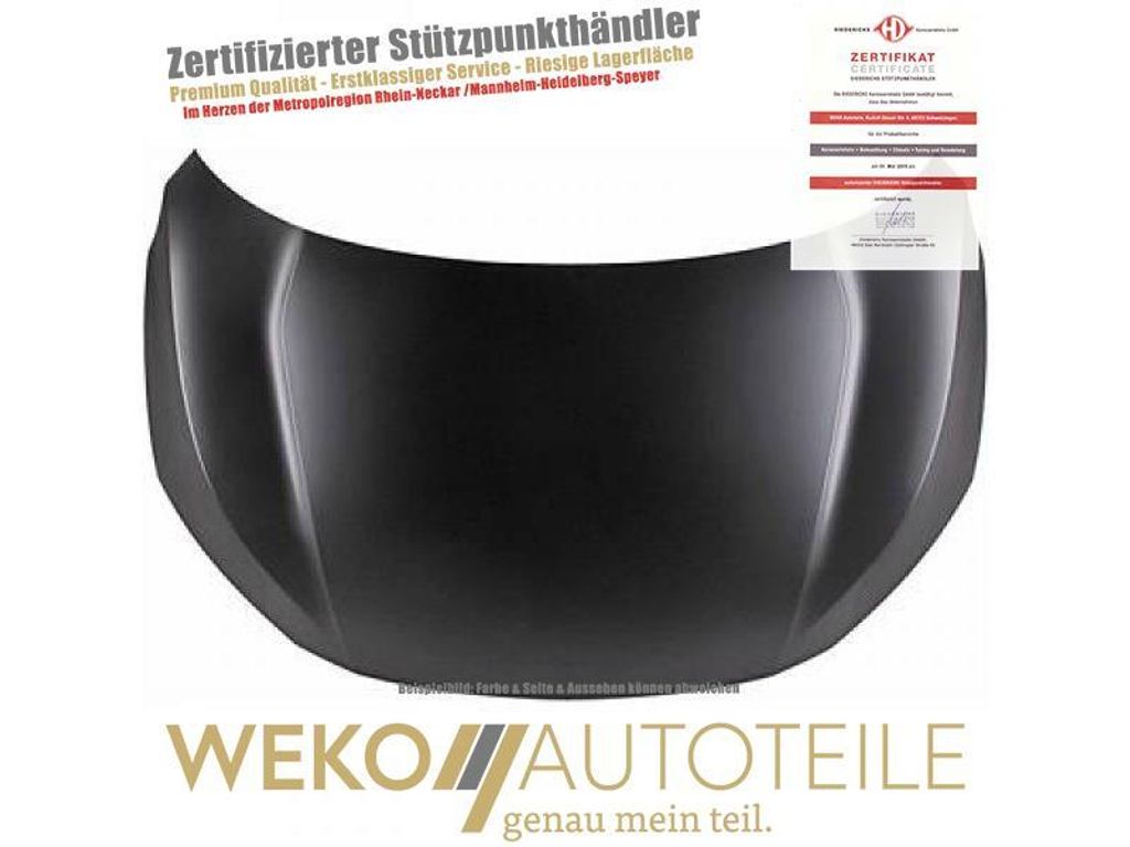 Motorhaube DIEDERICHS 5250000 für HONDA