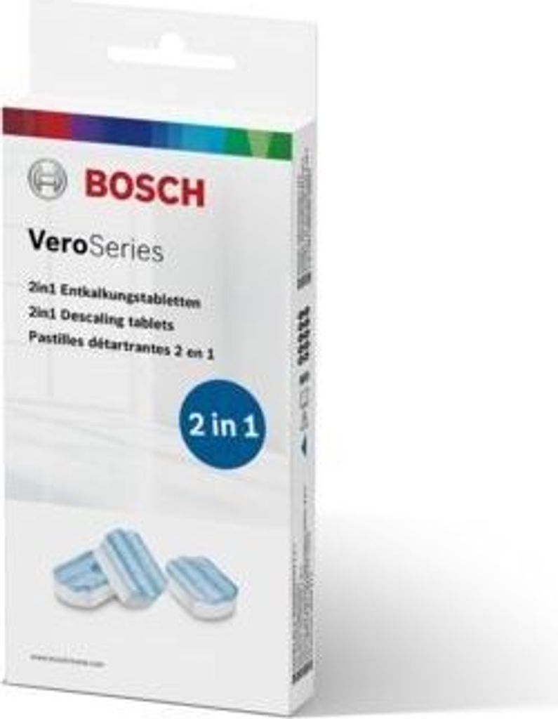 Bosch VeroSeries TCZ8002A Entkalkungstabletten 2in1 für Produktbild 