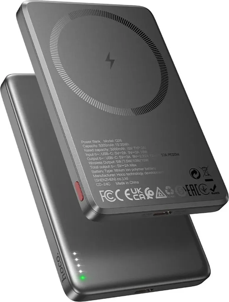 HOCO Q26 5000 mAh : Finissez-en avec les Pannes de Batterie MagSafe