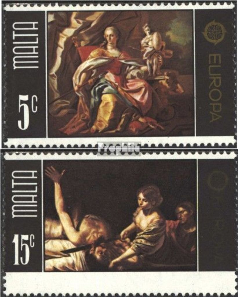Briefmarken Malta 1975 Mi 512-513 (kompl.Ausg.) postfrisch Produktbild 