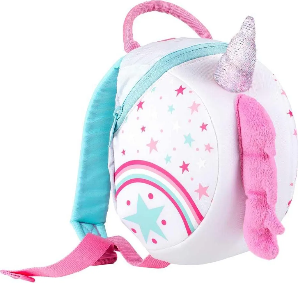 Sac à dos Licorne LittleLife 2L Blanc Rose Bleu pour Enfant - Confort