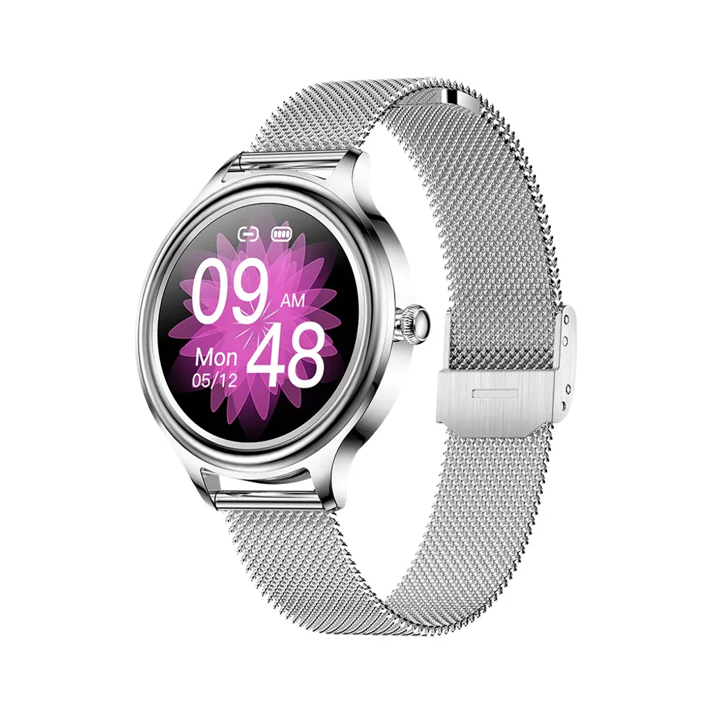 Orologio Smart Kumi K3 Silver: Gioiello in Acciaio per Lei