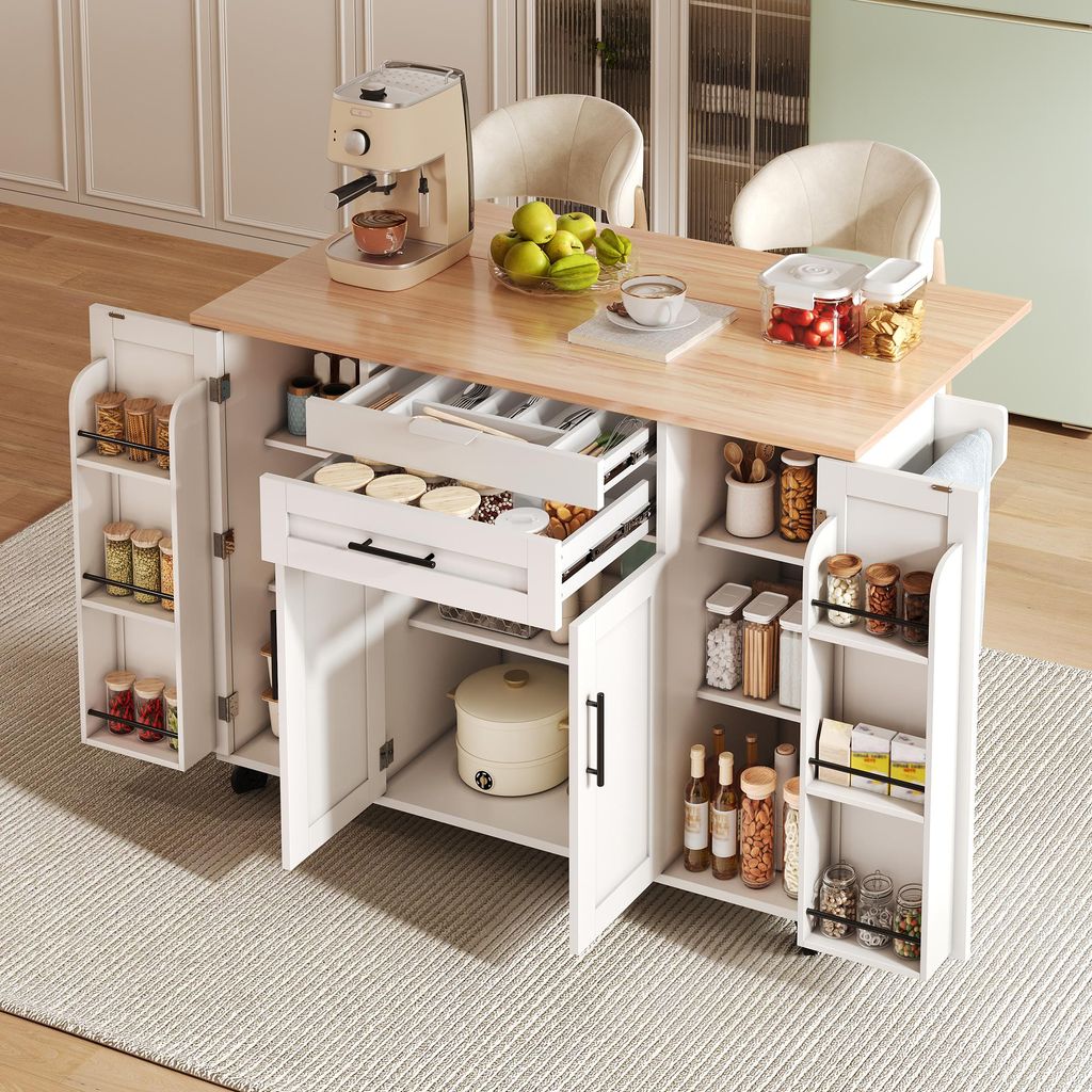 Flieks wózek do serwowania wyspa kuchenna z półką na Zdjęcie produktu 