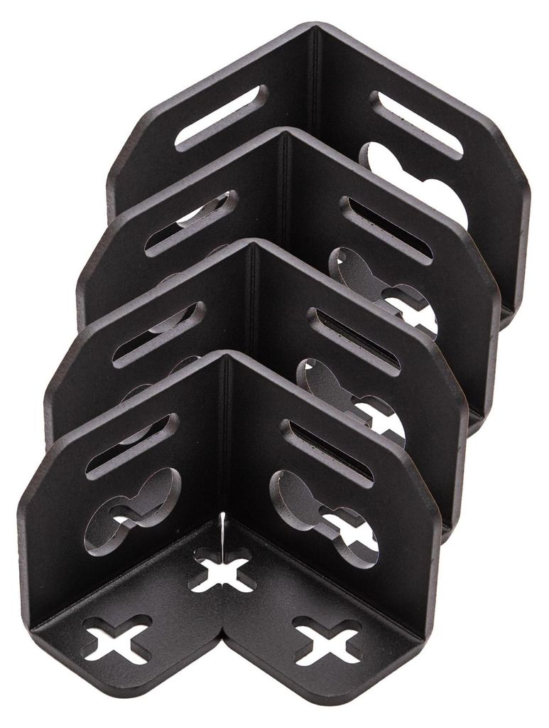 040 Parts Set 4 Supporti Valigia Alluminio per Molle Board Immagine del prodotto 