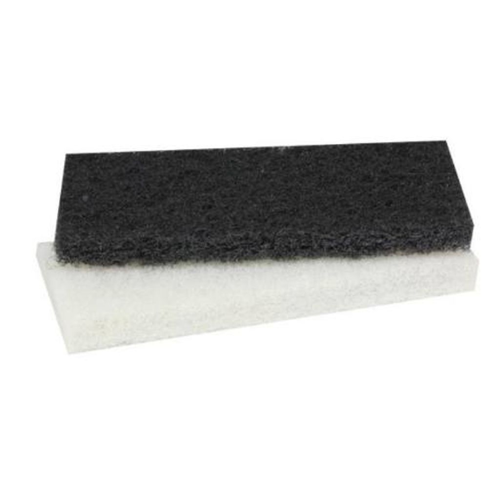 Textilfasertuch weiß/schwarz für 0360, 120 x 250 mm, 2 Stück