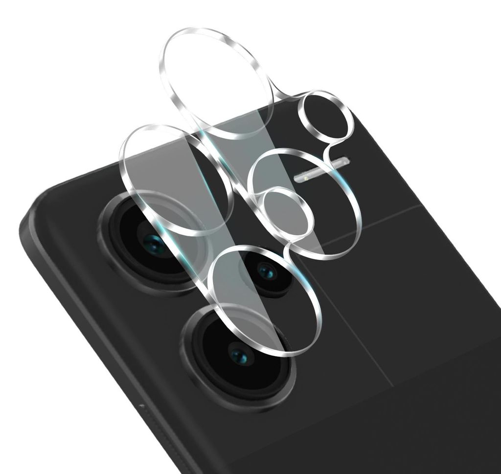 2x Kamera Schutz Glas für Xiaomi Redmi Note 13 Pro+ 5G Produktbild 