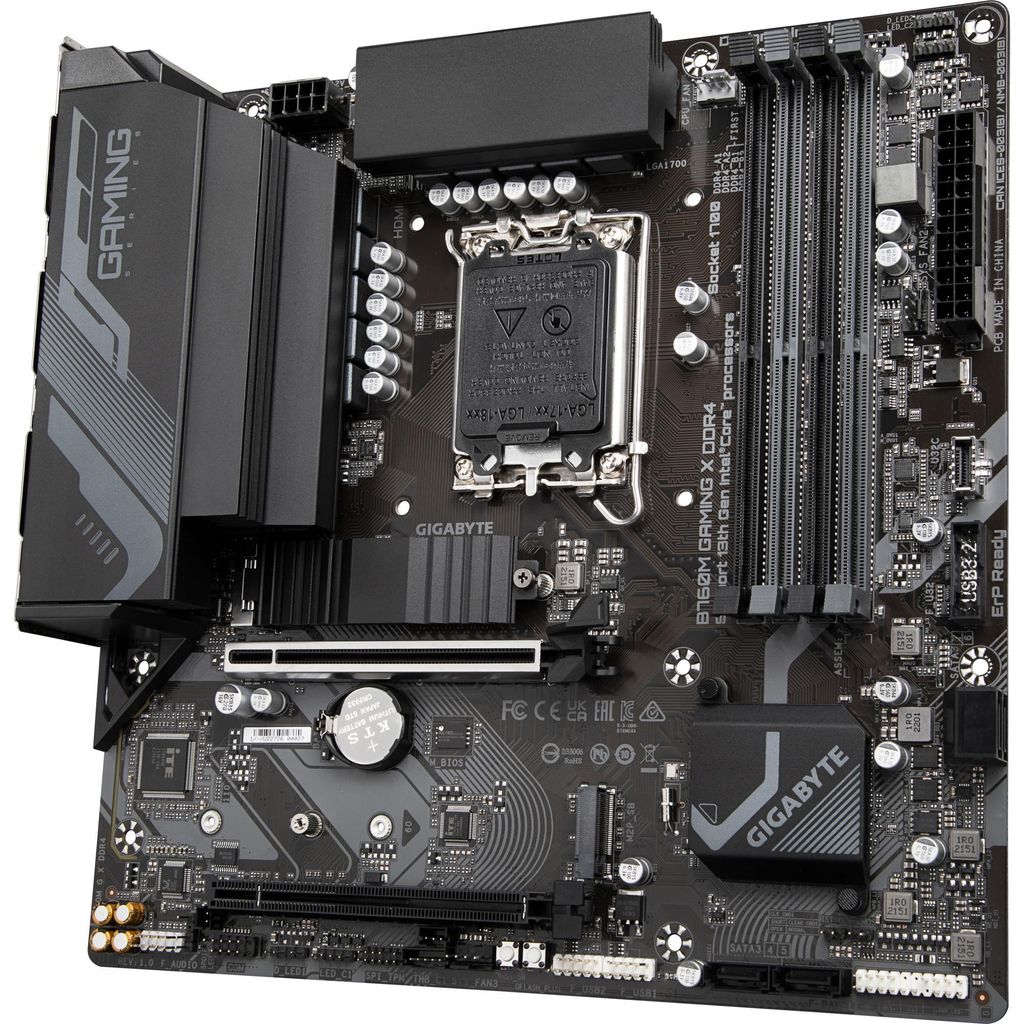 Gigabyte B760M GAMING X DDR4 - 1.0 - Carte mère - micro ATX Image du produit 