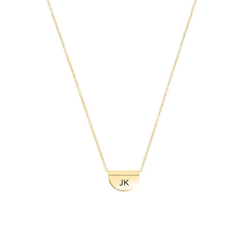 JEWELS BY LEONARDO Collana Ofira con ancora in acciaio inox dorato, cinque perle integrate in cristallo di rocca bianco, lunghezza 42-47 cm, gioielli da donna 019704, 42 cm, Acciaio inossidabile