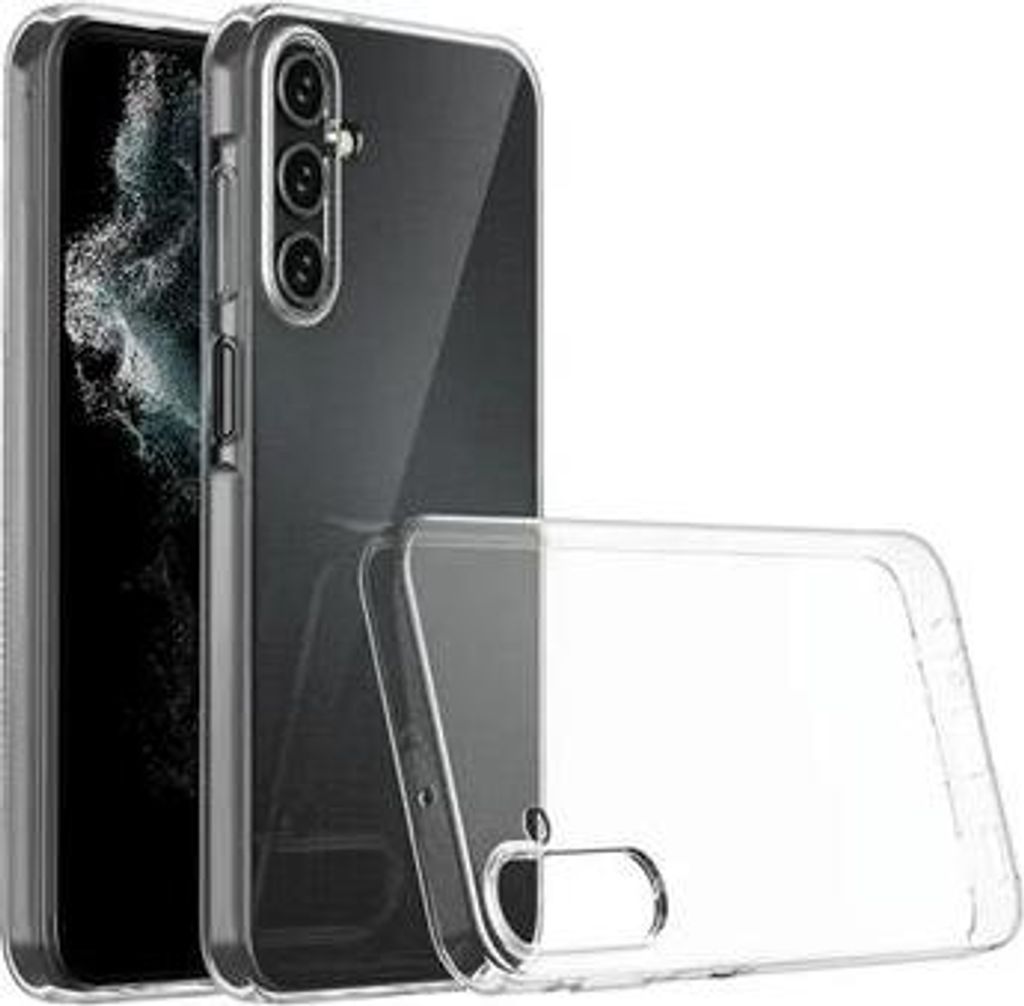 OKKES Flexi Slim Silikon-Tasche für Samsung Galaxy A06 (A065F), transparent
