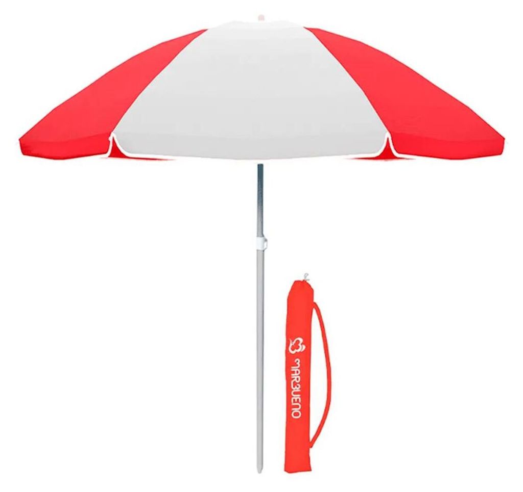 Sonnenschirm Marbueno Rot 220 cm