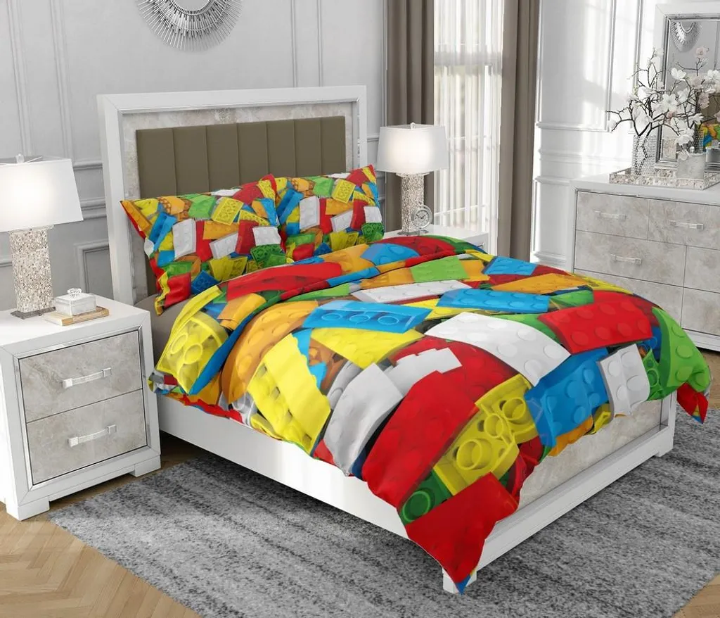 Set Copripiumino SOVIO 160x200 cm Cotone 100% - Modello So.0129